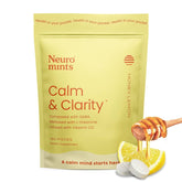 Neuro Calm & Clarity Mints (Honey Lemon), Bulk Bag (180 PCs)