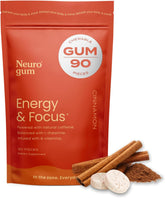 NeuroGum, Energy & Focus, Cinnamon, Bulk Bag (90 Pieces)