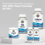 KAL® Magnesium Malate 400 Chelated with Malic Acid for Energy Production Supports Healthy Muscle Function 90 Vegetarian Tablets
