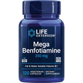 Life Extension Mega Benfotiamine, 120 capsules
