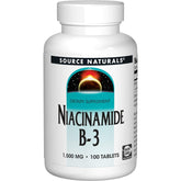 Source Naturals Niacinamide B-3, 100 Tabs 1500 mg