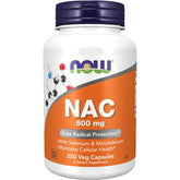 NOW NAC 600 mg,250 Veg Capsules
