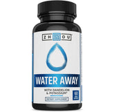 Zhou Nutrition Water Away with Dandelion & Potassium 60 Veggie Capsules