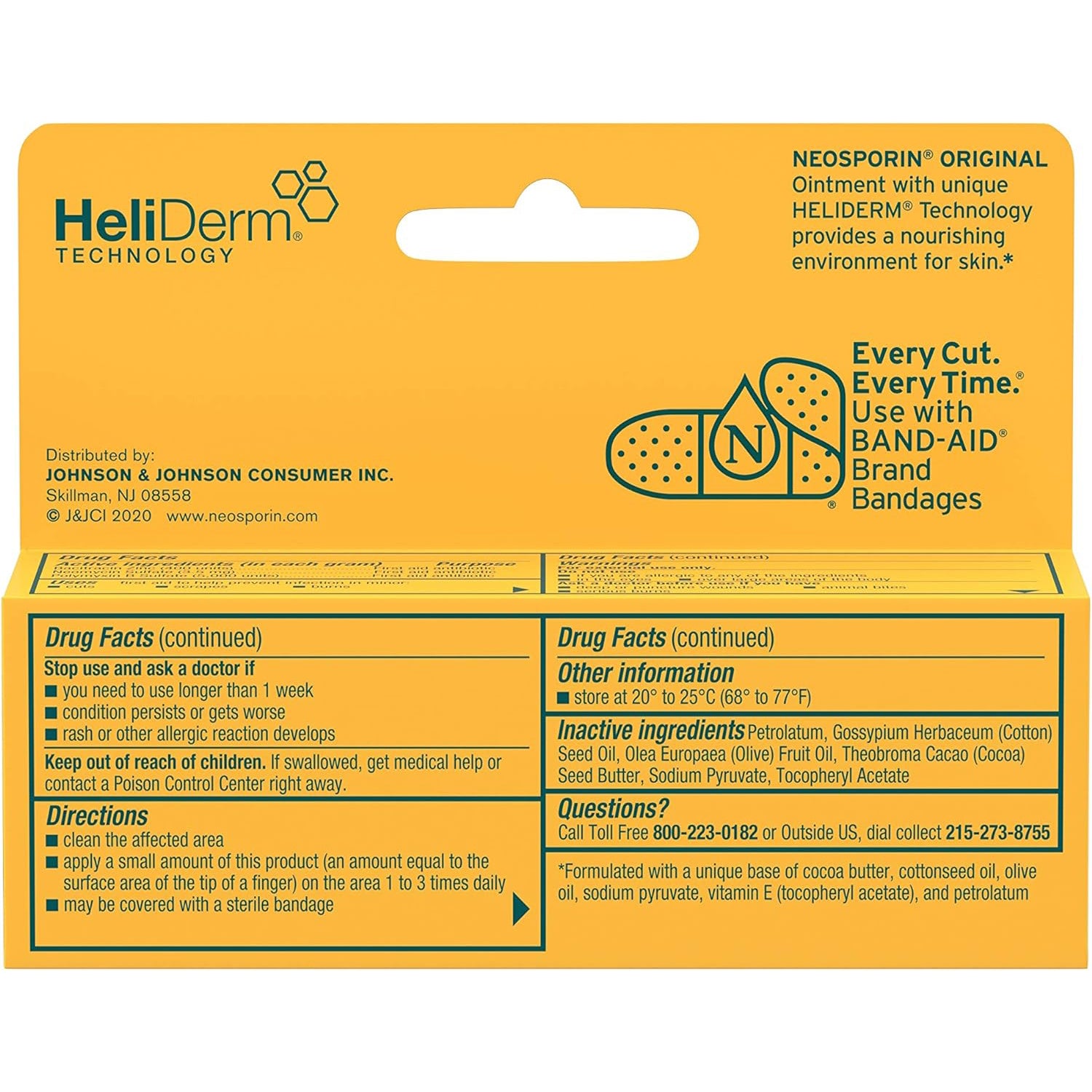Neosporin Original Ointment For 24-hour Infection Protection, .5 Oz