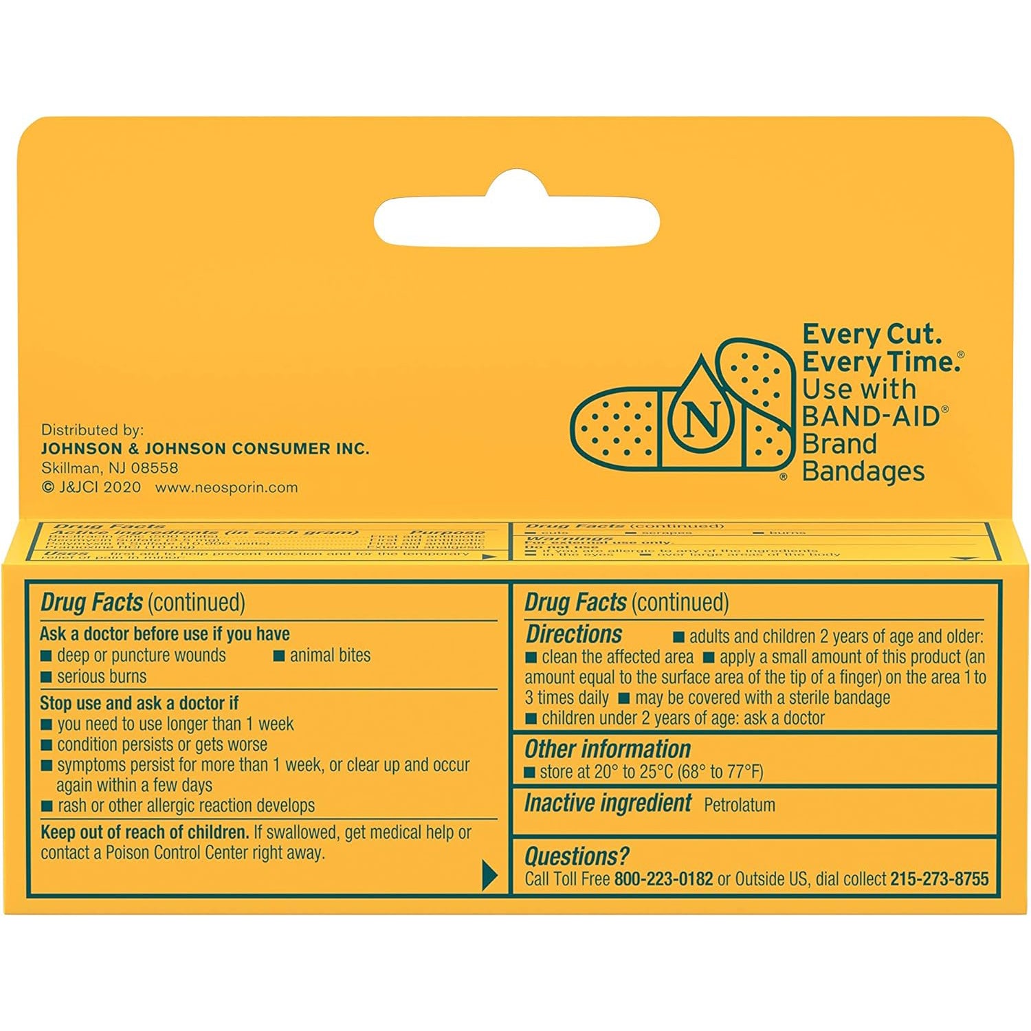 Neosporin + Pain Relief Ointment,0.50 oz