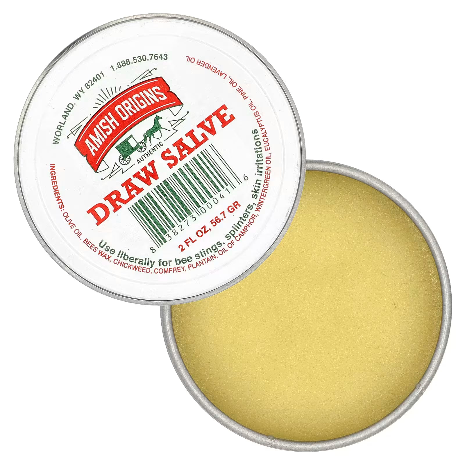 Amish Origins Draw Salve 2 fl oz 56.7 g