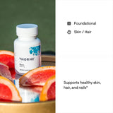 Thorne Research - Biotin 8 - Vitamin B7 (Biotin) for Healthy Hair, Nails, and Skin - 60 Capsules