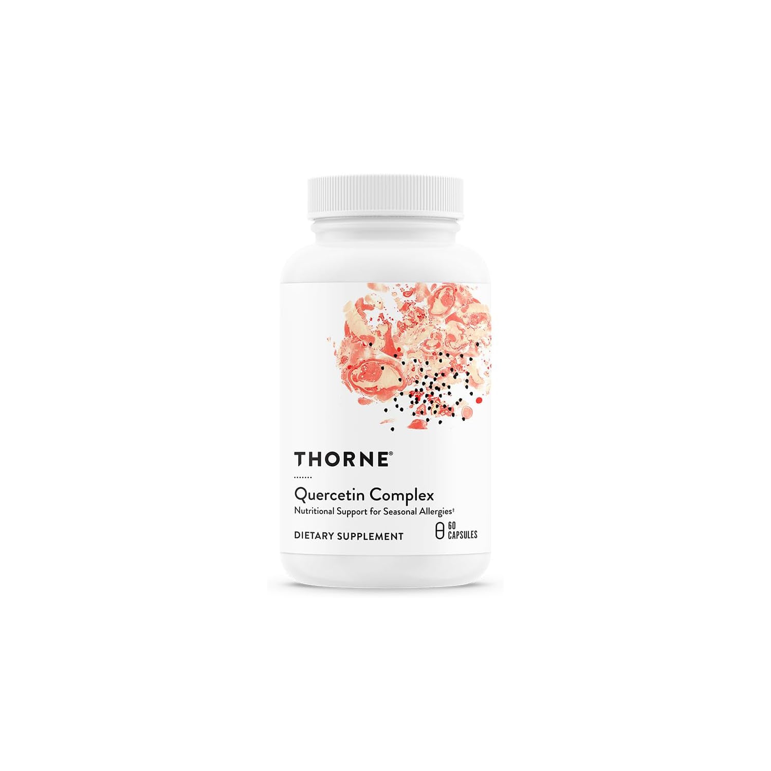 Thorne Research - Quercenase - Quercetin Phytosome Supplement with Bromelain - 60 Capsules