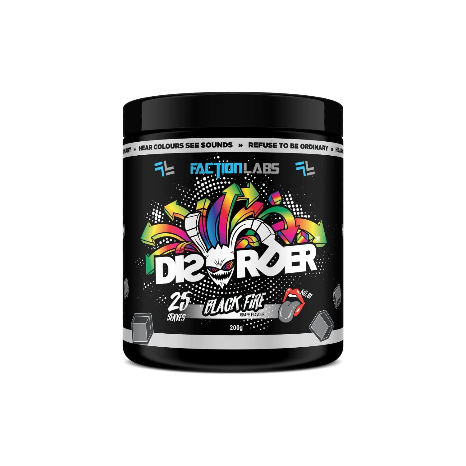 Faction Labs Disorder - Black Fire