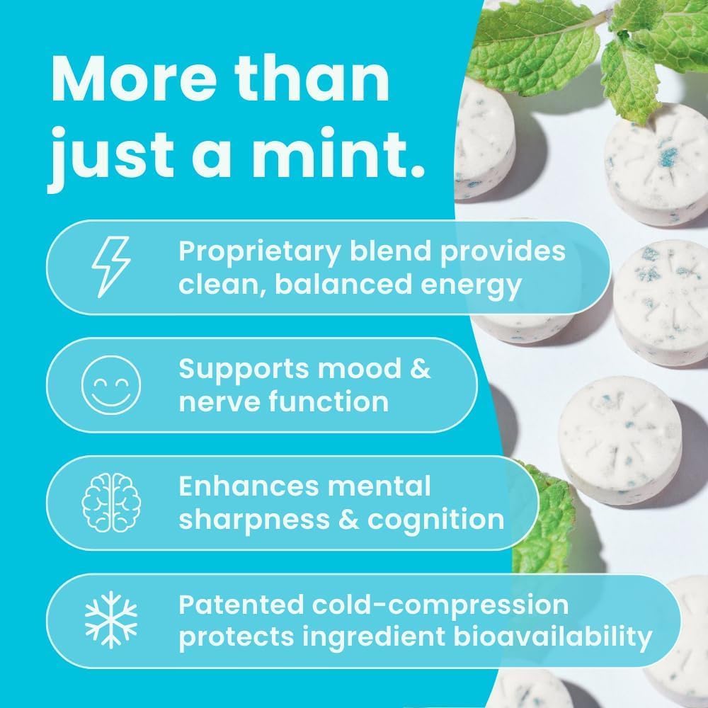 NeuroGum, NeuroMints, Energy & Focus, Peppermint, 90 Pieces
