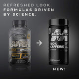 Muscletech Platinum 100% Caffeine Pill, Unflavored, 125 Count
