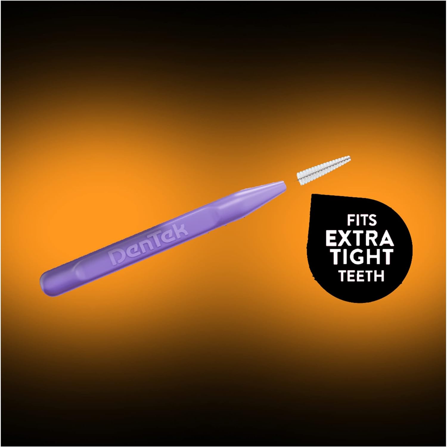 DenTek Slim Brush Interdental Cleaners  Brushes Between Teeth  Extra Tight Teeth  Mouthwash Blast Flavor  32 Count (packaging may vary)