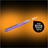 DenTek Slim Brush Interdental Cleaners  Brushes Between Teeth  Extra Tight Teeth  Mouthwash Blast Flavor  32 Count (packaging may vary)