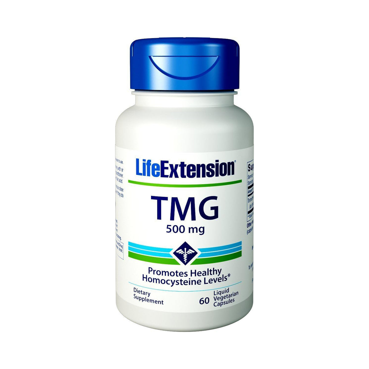 Life Extension TMG 500 mg, 60 Liquid Vegetarian Capsules