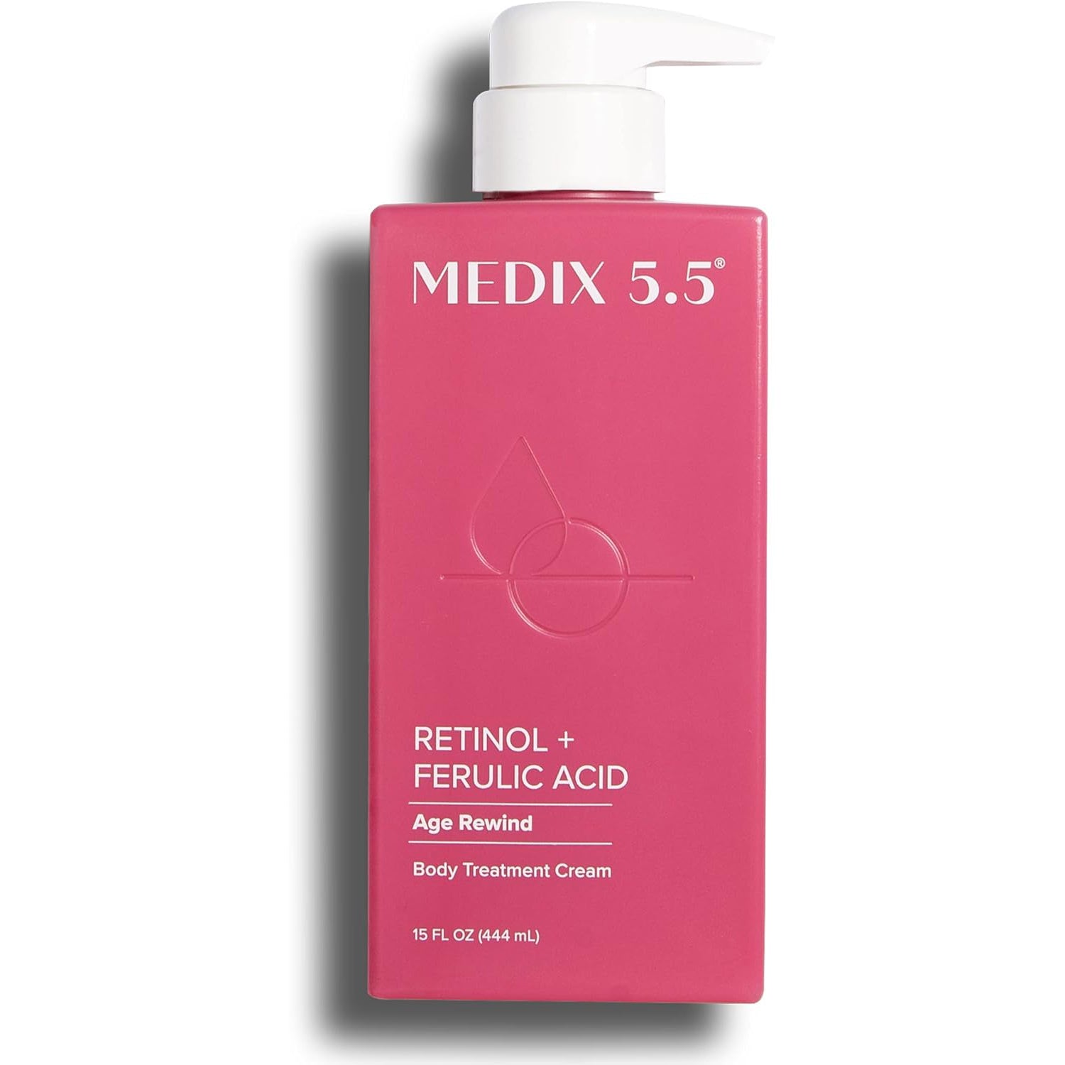 Medix 5.5 Retinol Cream With Ferulic Acid Anti-Sagging Treatment. Targets Crepey Wrinkles And Sun Damaged Skin. Anti-Ageing Cream Infused With Black Tea, Aloe Vera, And Chamomile 440mL (15 Oz)