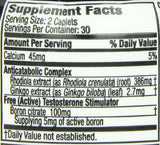 Six Star Testosterone Booster Supplement, Extreme Strength Testosterone, 60 Caplets