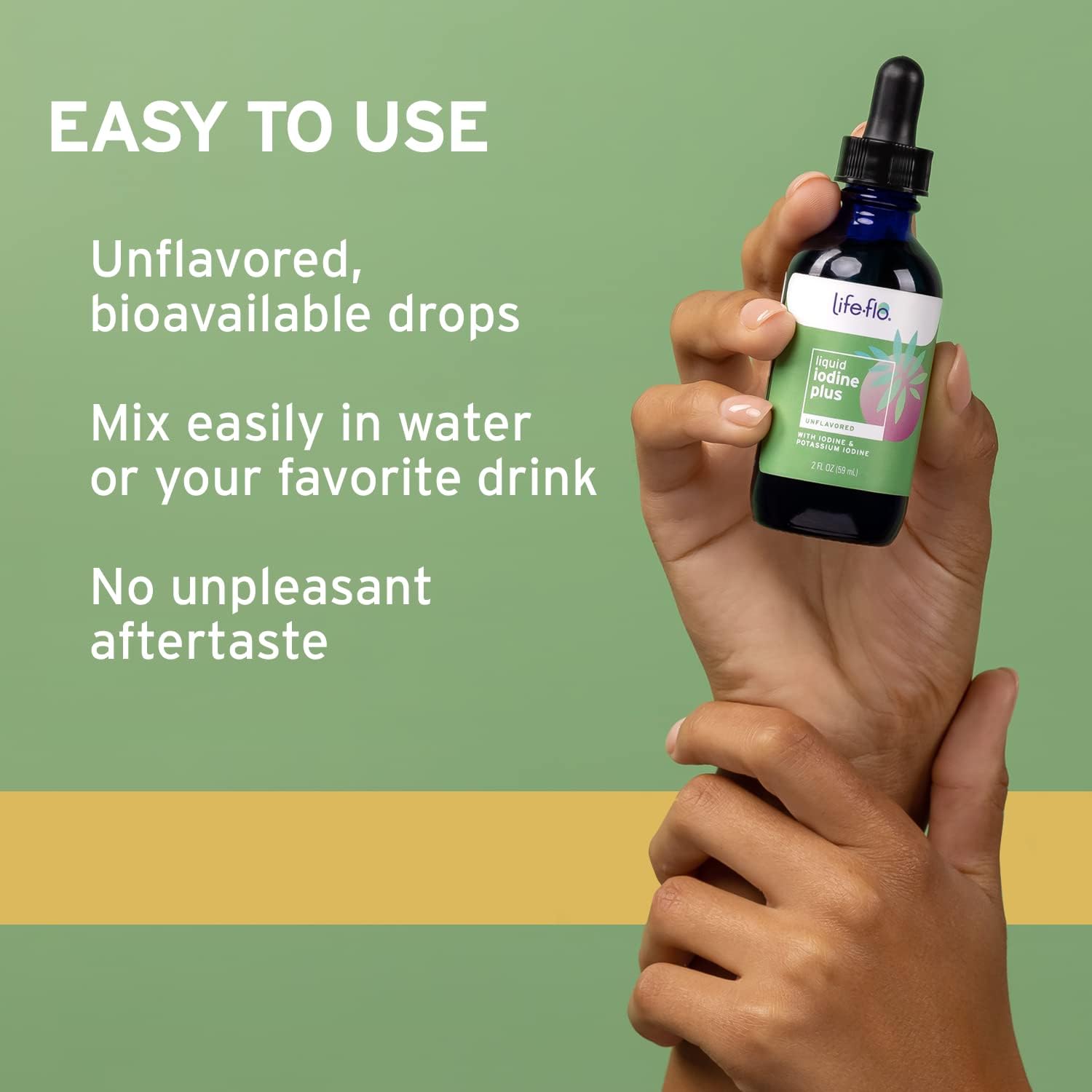 Life-flo Liquid Iodine Plus With Potassium Iodide & Iodine Unflavoured 2 fl oz 59 ml