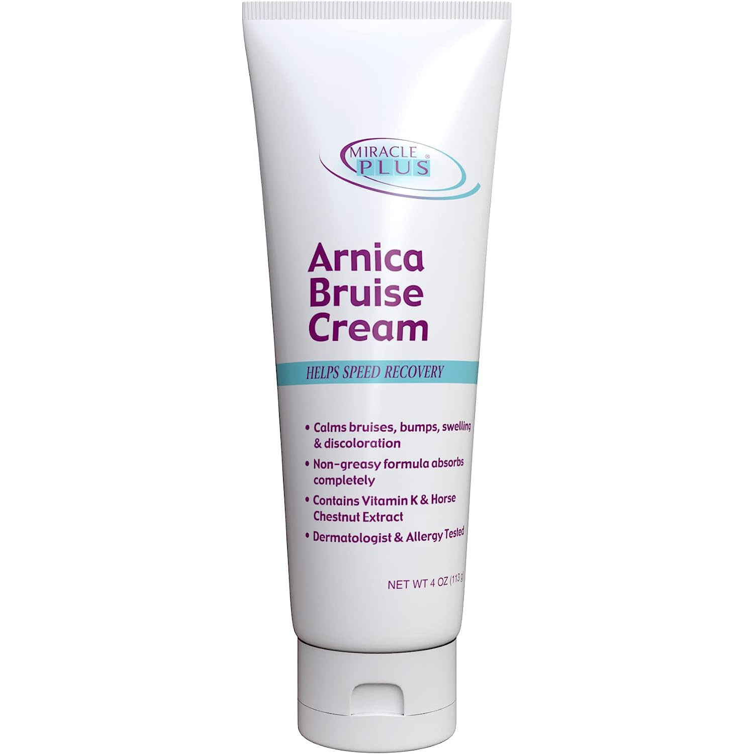 Miracle Plus Arnica Bruise Cream,4 oz