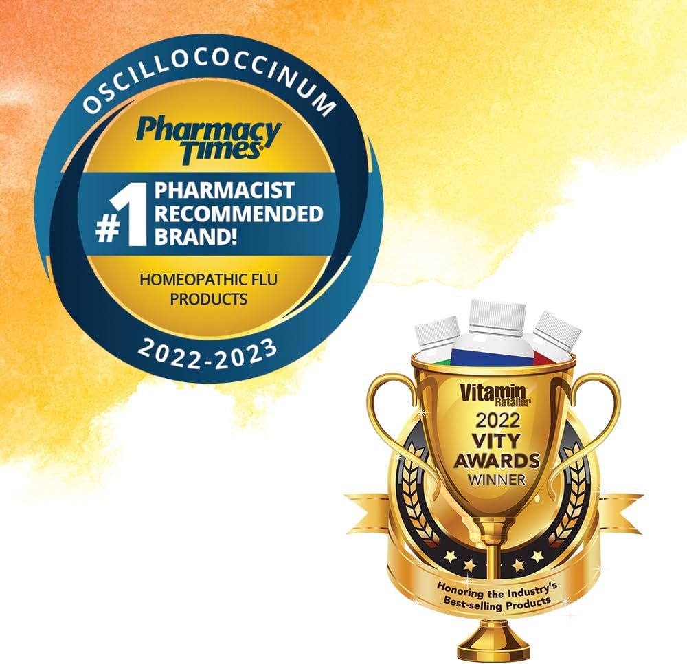 Boiron Oscillococcinum 30 Doses Homeopathic Medicine for Flu-Like Symptoms
