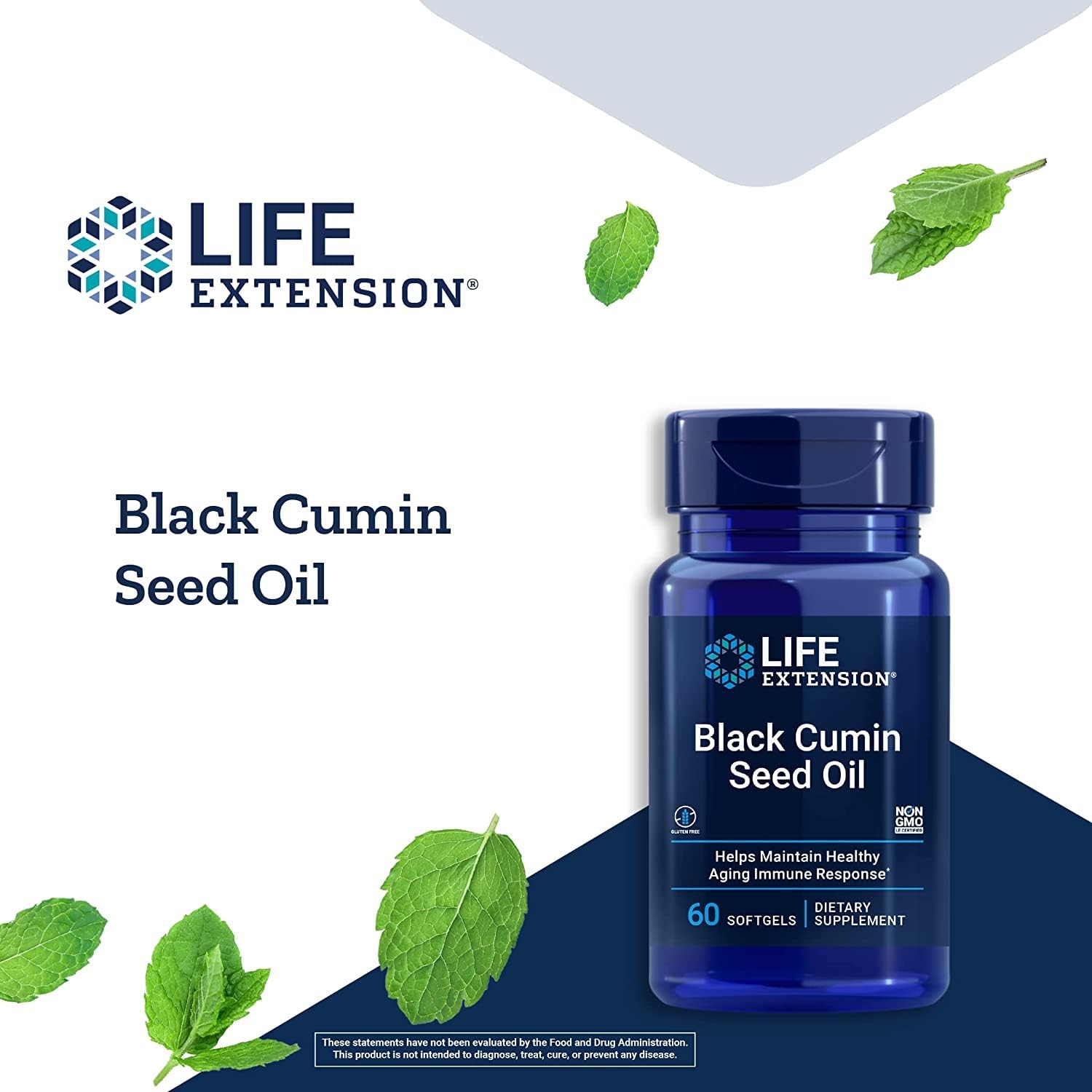 Life Extension Black Cumin Seed Oil, 60 softgels