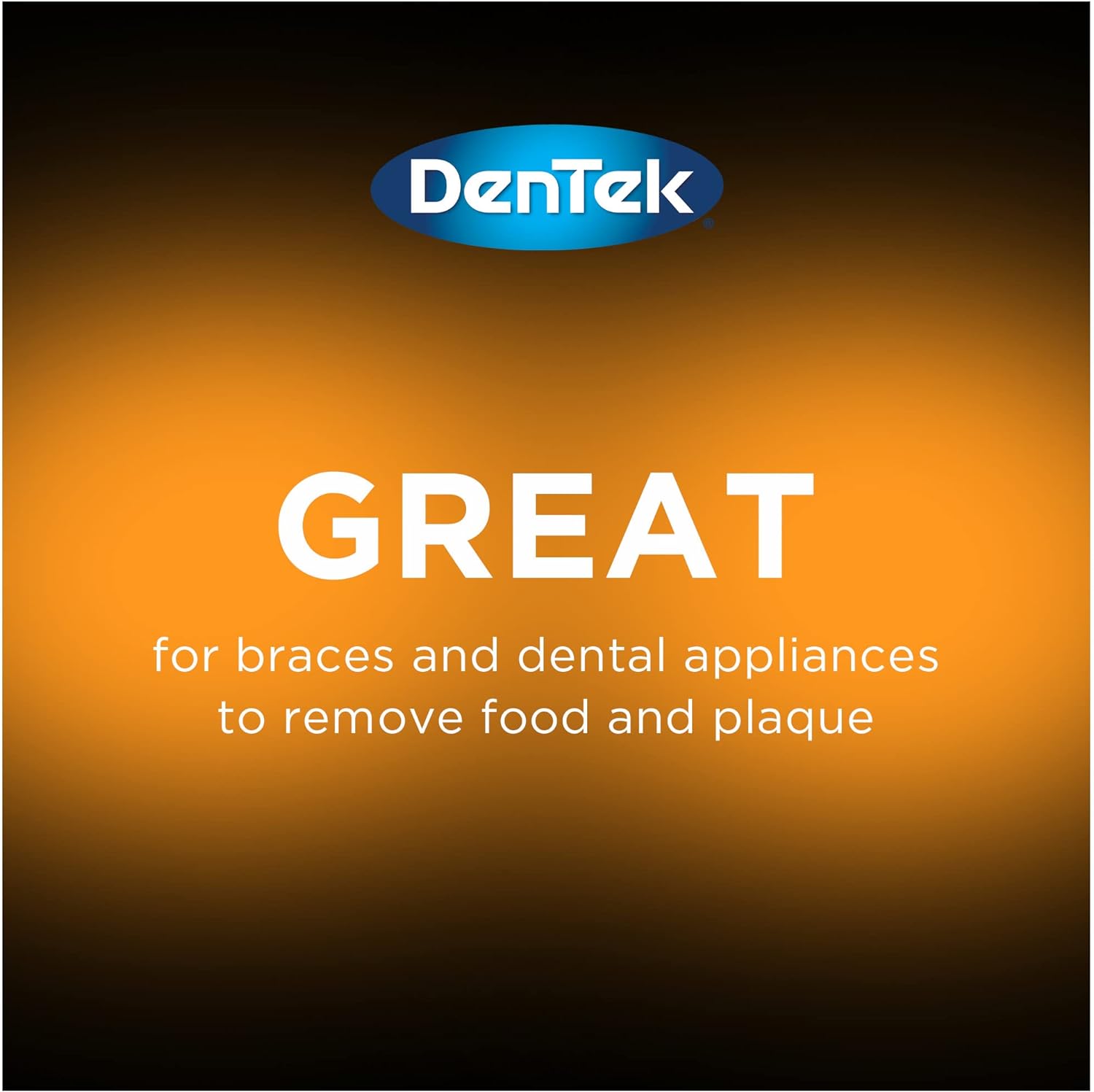 DenTek Slim Brush Interdental Cleaners  Brushes Between Teeth  Extra Tight Teeth  Mouthwash Blast Flavor  32 Count (packaging may vary)