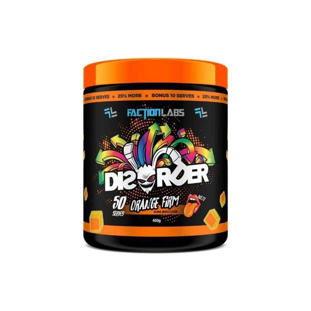 Faction Labs Disorder - Orange Firm