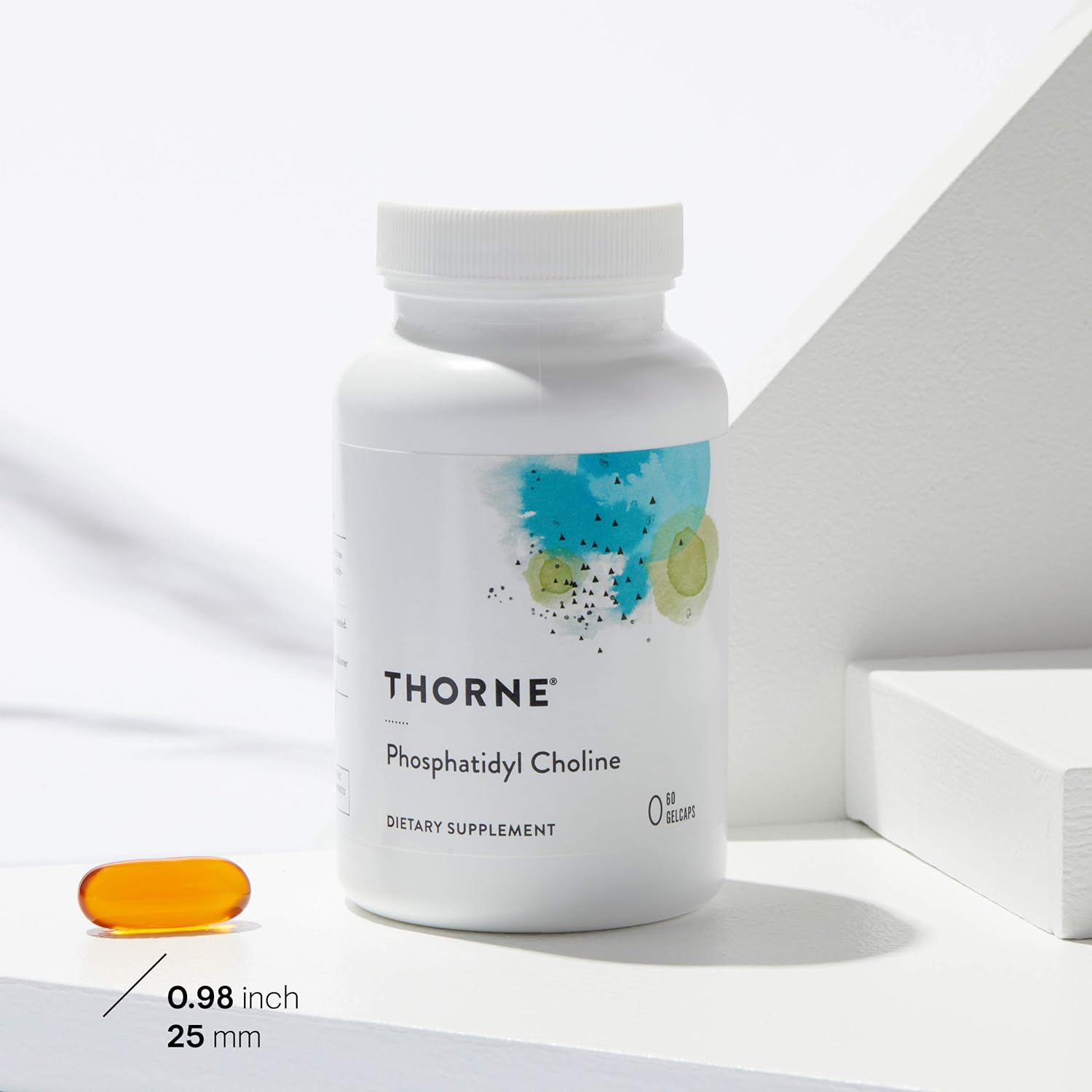 Thorne Research - Phosphatidyl Choline - Phospholipid Complex for Cell Membrane Support - 60 Gelcaps