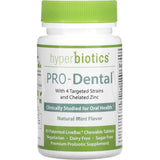 Hyperbiotics PRO-Dental Natural Mint Flavor 45 Chewable Tablets