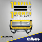 Gillette Fusion Proshield Men's Fusion Razor Blade Refills, 4 Pack