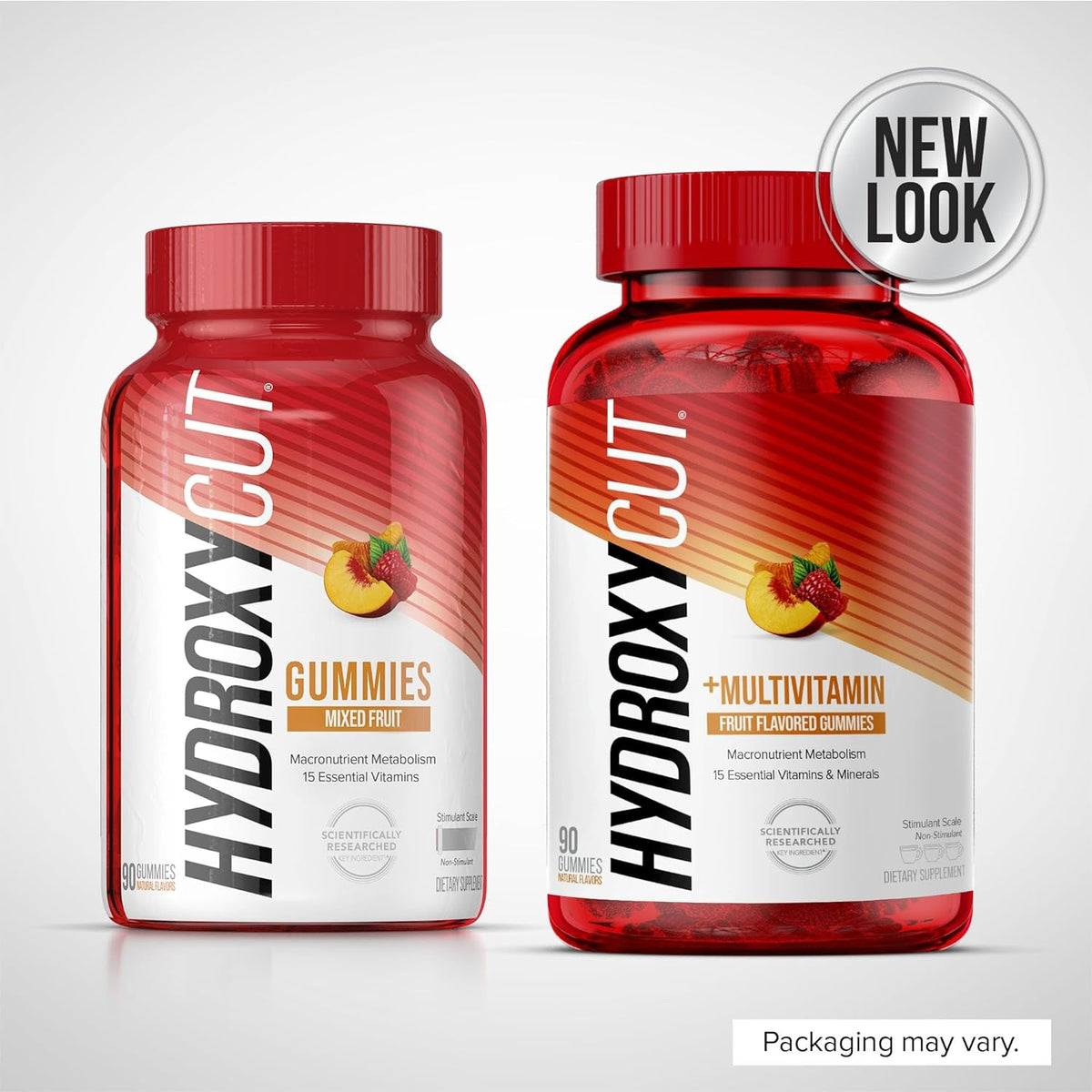 Hydroxycut Gummies, America's Number 1 Selling Weight Loss Brand, Non-Stimulant Weight Loss, Great Tasting Mixed Fruit, 90 Count
