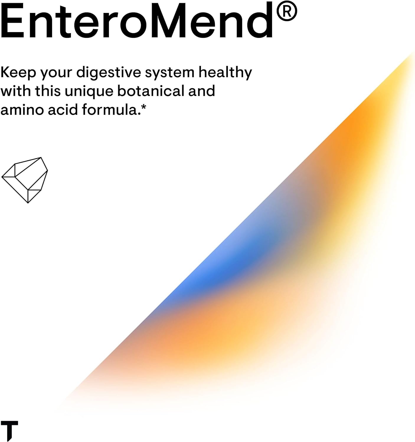 Thorne Research - EnteroMend - Botanical and Amino Acid Formula to Support Intestinal Health (Orange Vanilla Flavor) - 5.9 Oz