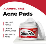 Stridex - Single-Step Acne Control (Daily Care Acne Pads Maximum StrengthAlcohol-FreeSoft Touch Pads55 Pads)