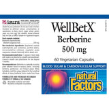 Natural Factors WellBetX Berberine 500 mg 60 Veggie Caps