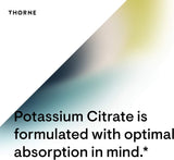Thorne Research - Potassium Citrate - Highly-Absorbable Potassium Supplement for Kidney, Heart, and Skeletal Support - 90 Capsules