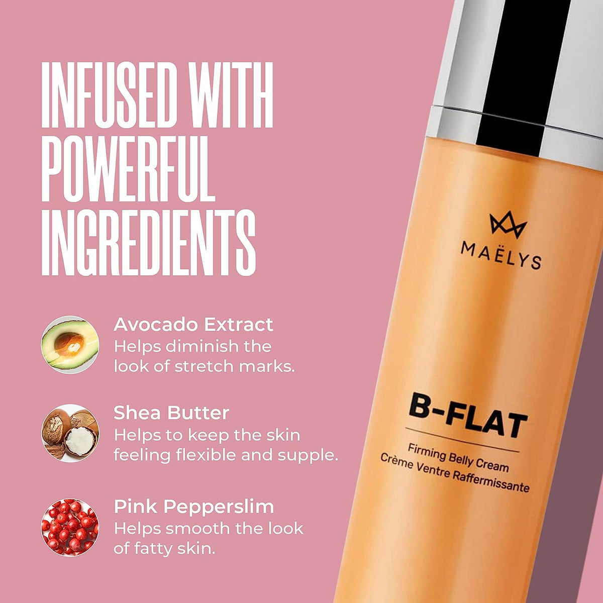 MAELYS B-FLAT Belly Firming Cream