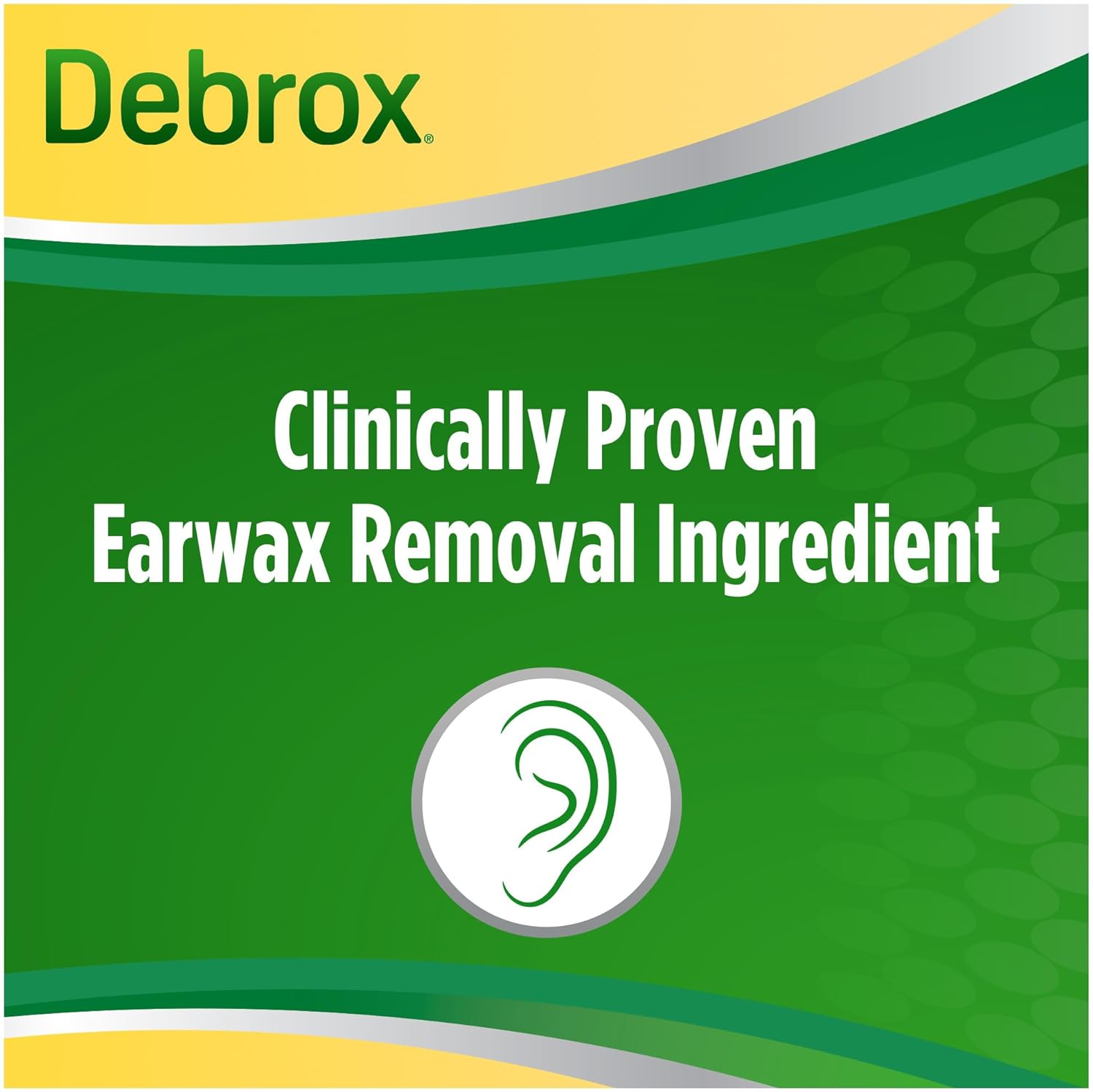 Debrox Earwax Removal Aid Drops  Safely and Gently Cleanses Ear  0.5 FL OZ