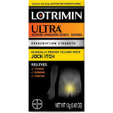 Lotrimin Ultra Antifungal Jock Itch Cream, Prescription Strength Butenafine Hydrochloride 1% Treatment, Clinically Proven to Cure Most Jock Itch, Cream, 0