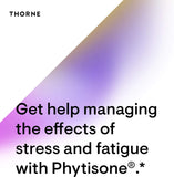 Thorne Phytisone - Adrenal Support Supplement with Vitamin C & Ashwagandha - Dairy-Free Helath Support - 60 Capsules - 30 Servings