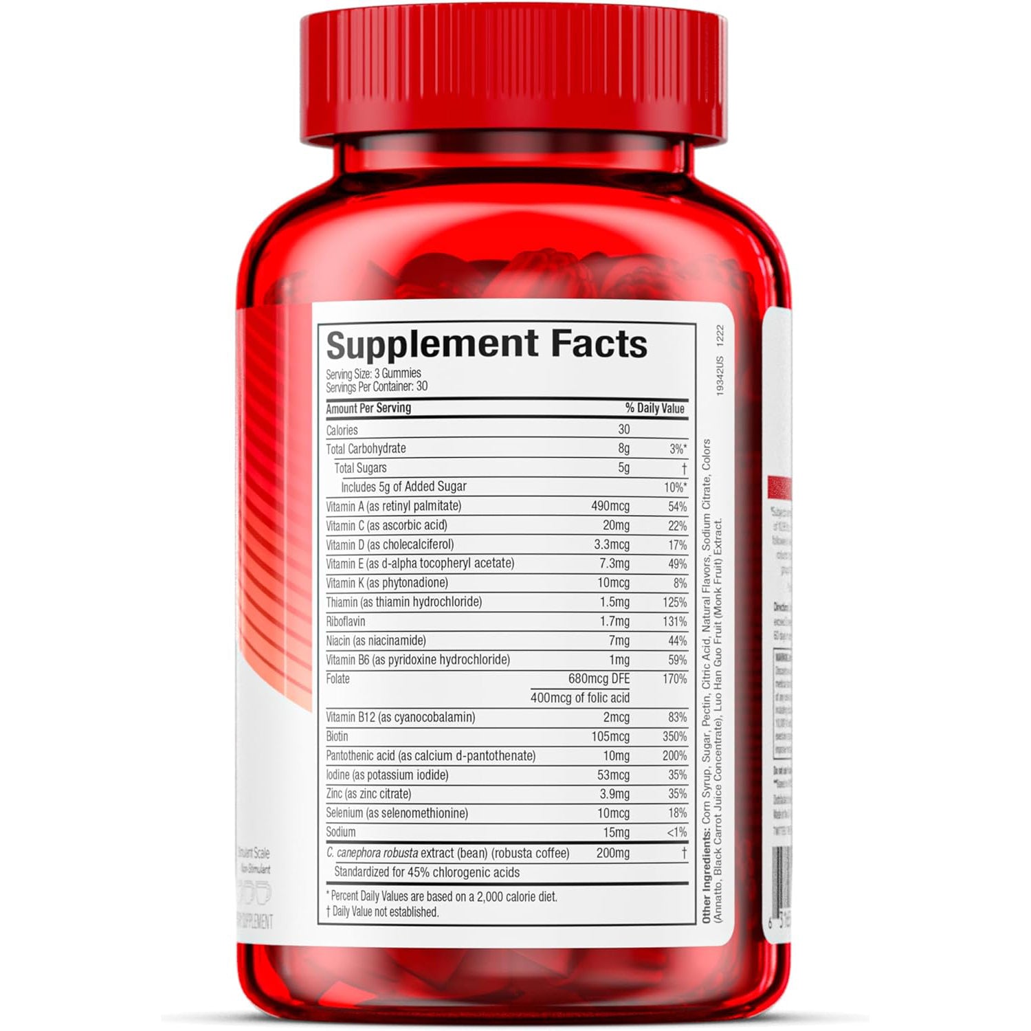 Hydroxycut Gummies, America's Number 1 Selling Weight Loss Brand, Non-Stimulant Weight Loss, Great Tasting Mixed Fruit, 90 Count