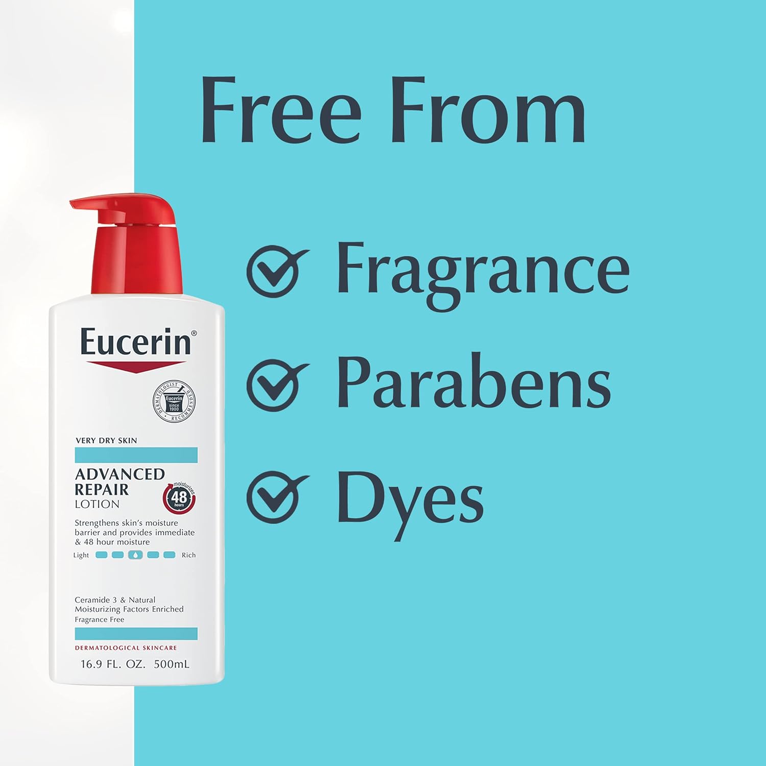 Eucerin Advanced Repair Dry Skin Lotion 16.9 oz