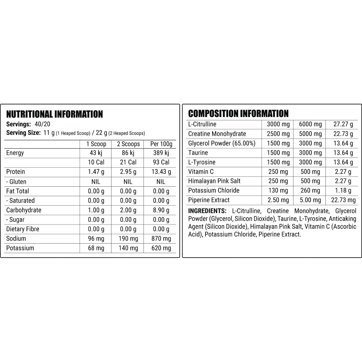 Faction Labs Disorder Bulge Variety Pack 12 Sachets