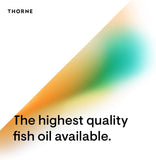 Thorne Research - Omega-3 with CoQ10 - Omega-3 Fatty Acids Supplement with CoQ10 - EPA and DHA - 90 Gelcaps