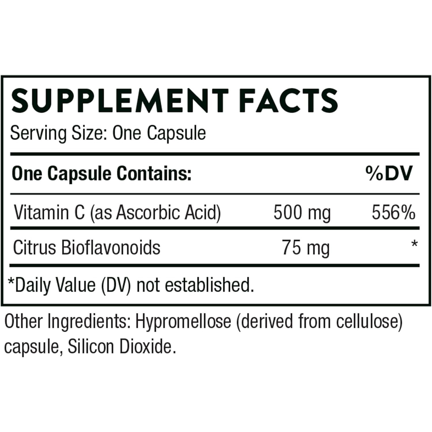 Thorne Research - Vitamin C with Flavonoids - Blend of Vitamin C and Citrus Bioflavonoids from Oranges, The Way They're Found Together in Nature - 90 Capsules