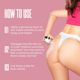 MAELYS B-TIGHT Cellulite Removal Cream - Anti Cellulite Skin Firming Treatment for Butt & Thighs, Lifts & Firms 100ml