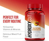 Hydroxycut Gummies, America's Number 1 Selling Weight Loss Brand, Non-Stimulant Weight Loss, Great Tasting Mixed Fruit, 90 Count