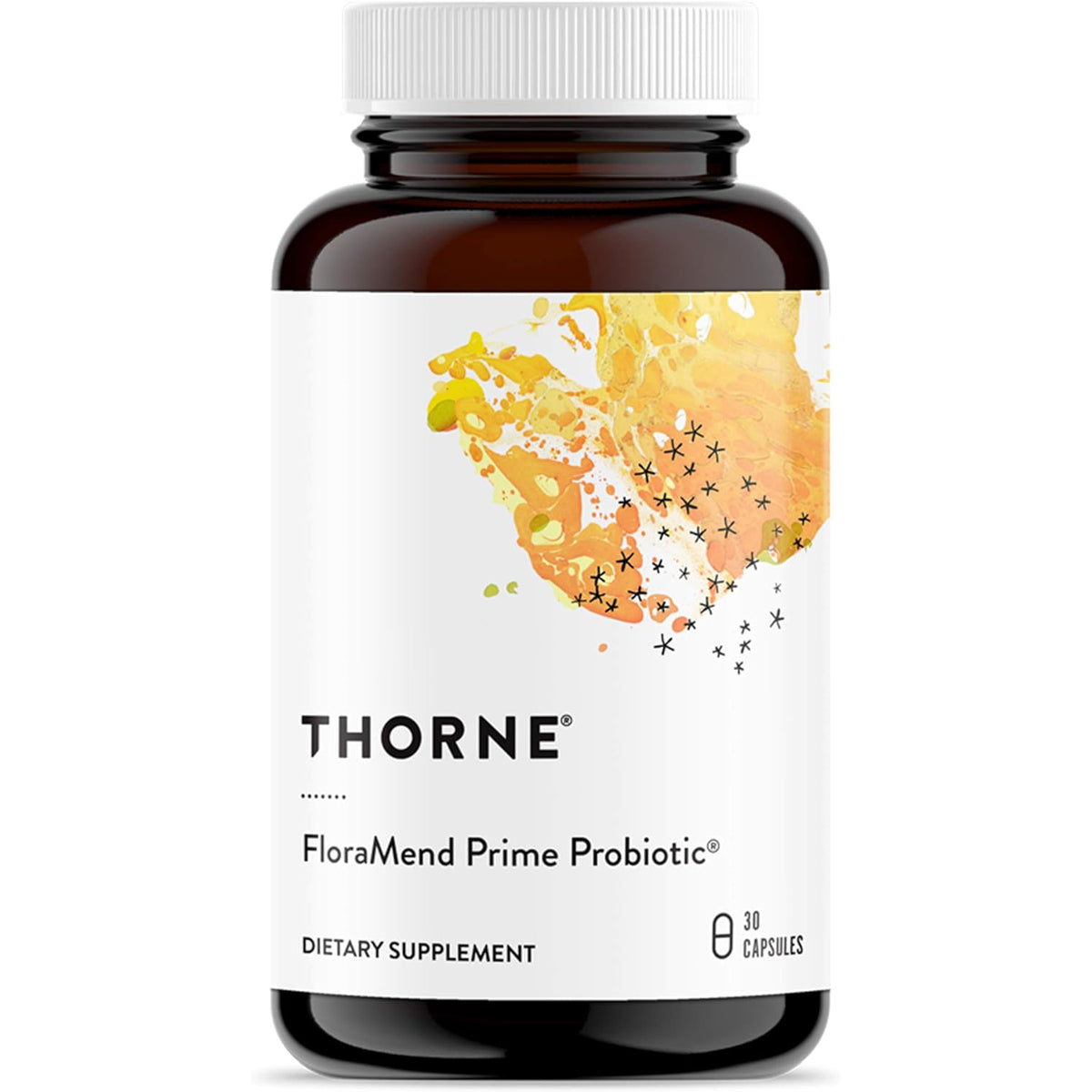 Thorne Research - FloraMend Prime Probiotic - Shelf Stable and Stomach Acid-Resistant Probiotic Blend - 30 Capsules