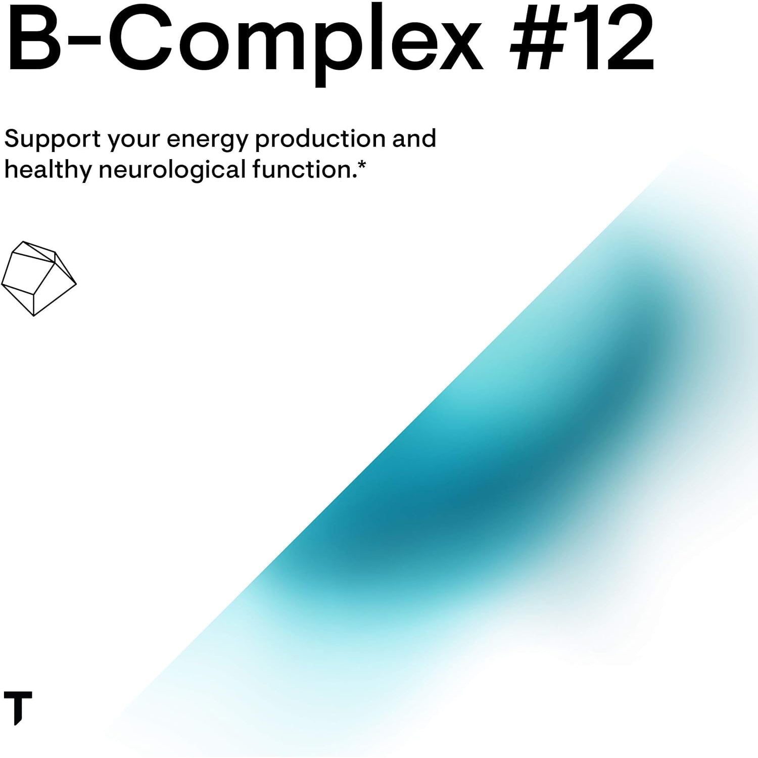 Thorne Research - B-Complex #12 - Vitamin B Complex With Active B12 and Folate - 60 Capsules