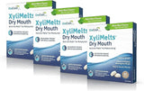 OraCoat XyliMelts for Dry Mouth, Stick-on Melts for Moisturizing,Fresh Breath Gluten Free, Mild-Mint Flavour