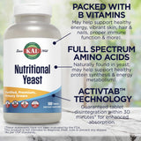 KAL Nutritional Yeast, 500 Count