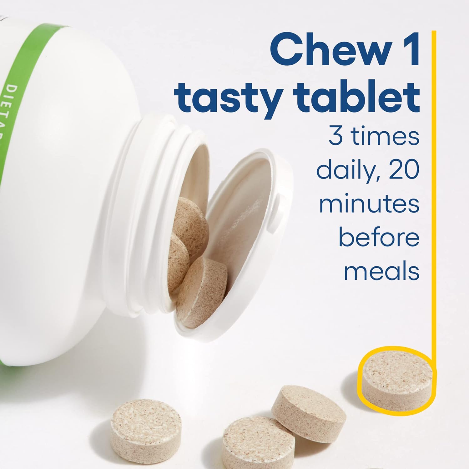 Natural Factors Dgl Chewable 400mg , 90 Chewable Tablets
